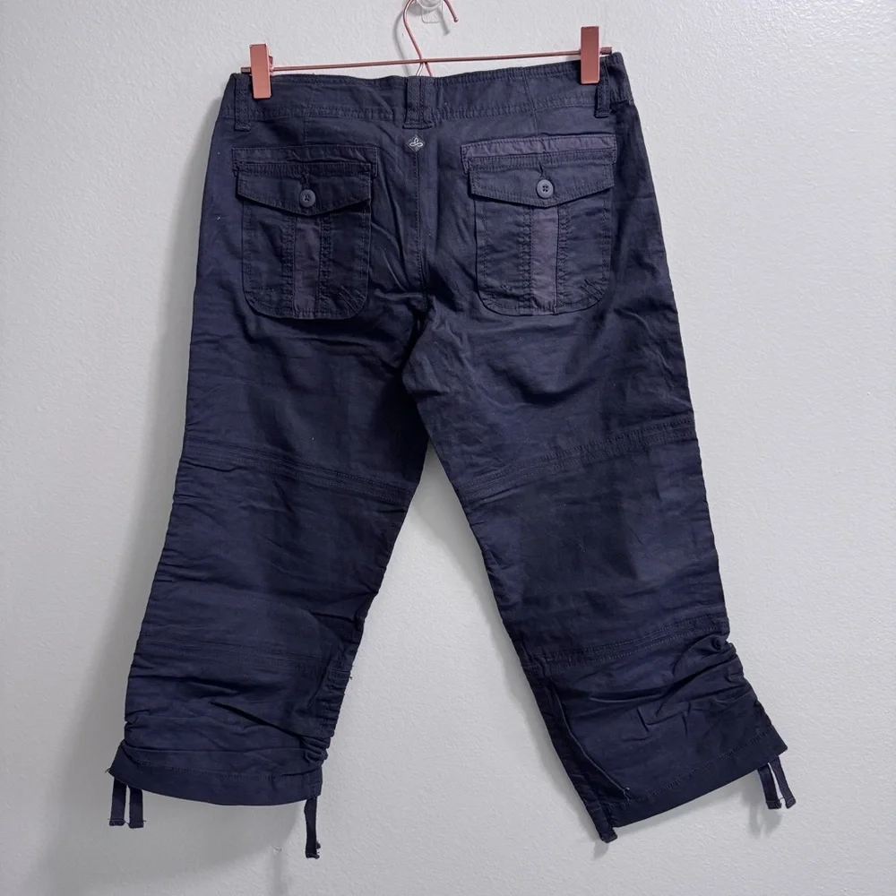 NWT Prana Kelly Capri Cargo Dark Blue Size 4 - Picture 11 of 15